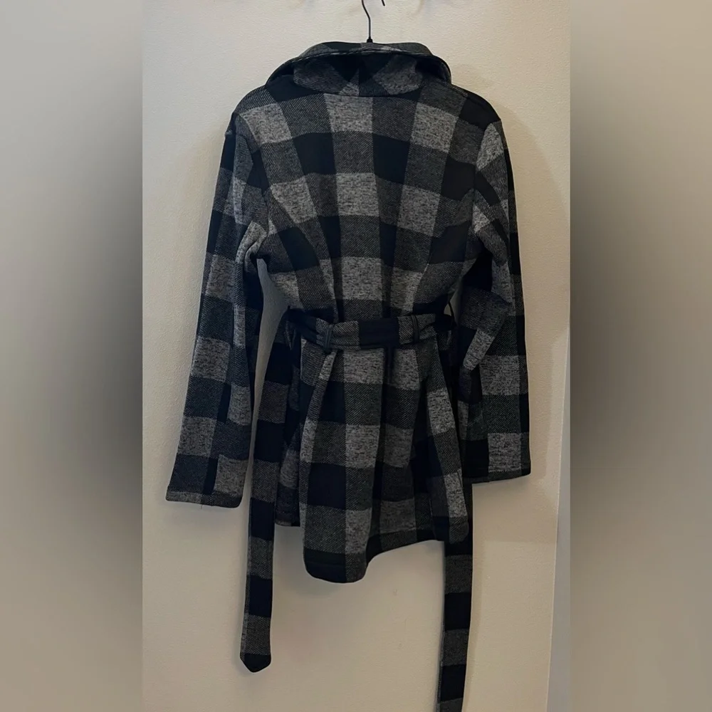 NWOT Coffeeshop Jasmine Knit Trench Jacket - Picture 2 of 3